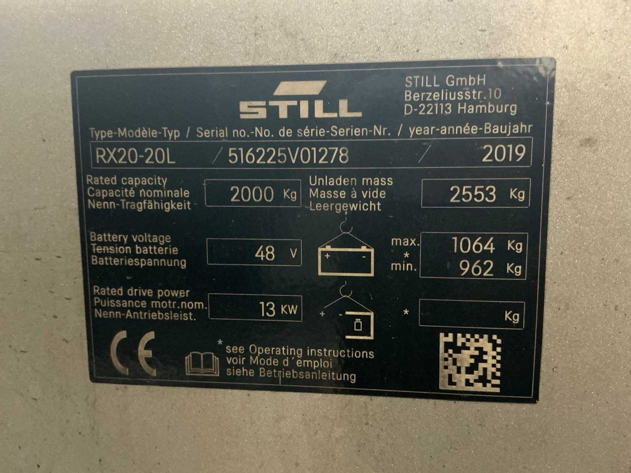 2019 STILL RX20-20L FORKLIFT - Viličar: slika 2019 STILL RX20-20L FORKLIFT - Viličar 2019 STILL RX20-20L FORKLIFT - Viličar: slika 2019 STILL RX20-20L FORKLIFT - Viličar