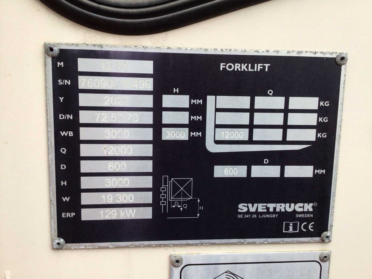 Viličar 2020 SVE TRUCK 1260 FORKLIFT: slika Viličar 2020 SVE TRUCK 1260 FORKLIFT Viličar 2020 SVE TRUCK 1260 FORKLIFT: slika Viličar 2020 SVE TRUCK 1260 FORKLIFT