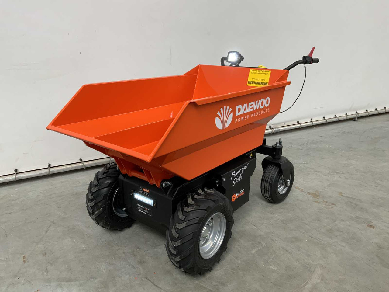 DAEWOO - 2025 - DWFMD500-E - ELECTRIC DUMPER - Mini istovarivač: slika DAEWOO - 2025 - DWFMD500-E - ELECTRIC DUMPER - Mini istovarivač DAEWOO - 2025 - DWFMD500-E - ELECTRIC DUMPER - Mini istovarivač: slika DAEWOO - 2025 - DWFMD500-E - ELECTRIC DUMPER - Mini istovarivač