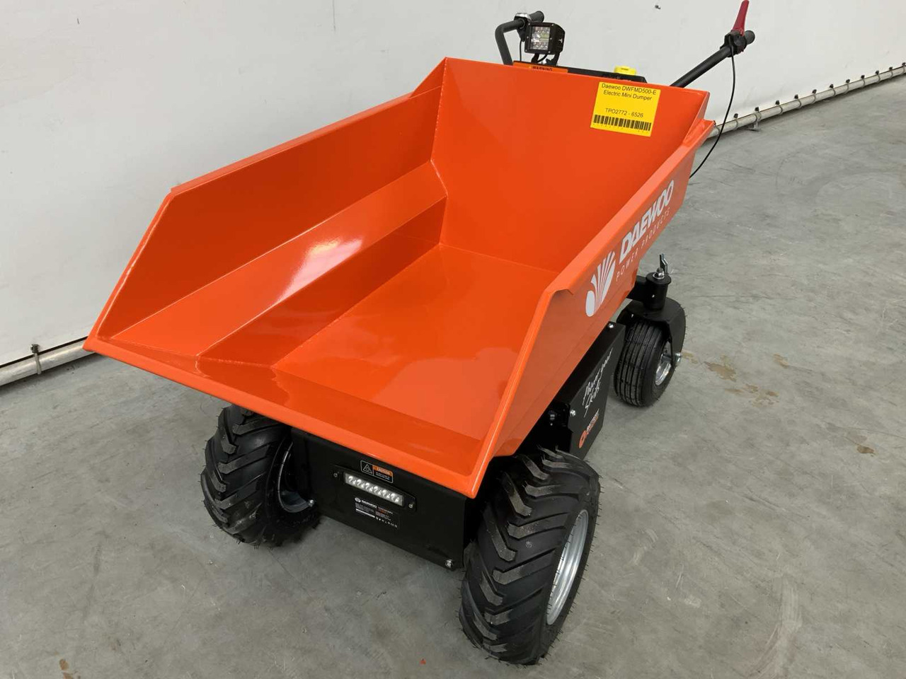 DAEWOO - 2025 - DWFMD500-E - ELECTRIC DUMPER - Mini istovarivač: slika DAEWOO - 2025 - DWFMD500-E - ELECTRIC DUMPER - Mini istovarivač DAEWOO - 2025 - DWFMD500-E - ELECTRIC DUMPER - Mini istovarivač: slika DAEWOO - 2025 - DWFMD500-E - ELECTRIC DUMPER - Mini istovarivač