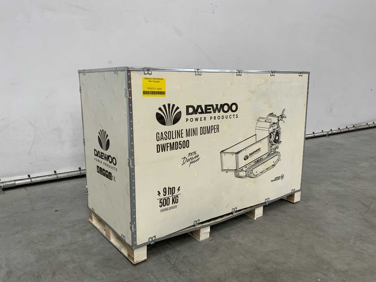 Mini istovarivač DAEWOO - 2025 - DWFMD500 - HYDRAULIC DUMPER PETROL: slika Mini istovarivač DAEWOO - 2025 - DWFMD500 - HYDRAULIC DUMPER PETROL