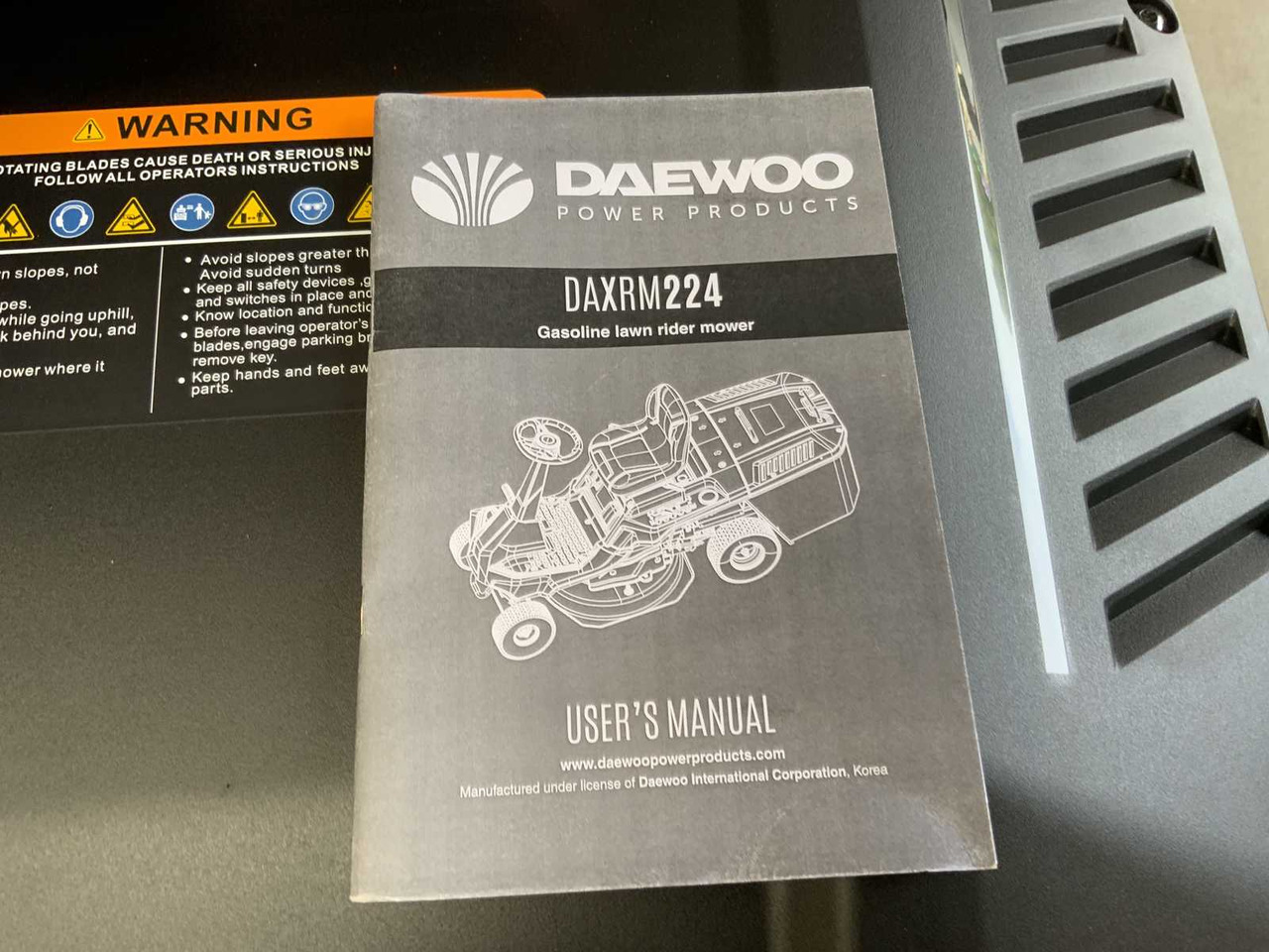 Vrtna kosilica Daewoo DAXRM224: slika Vrtna kosilica Daewoo DAXRM224