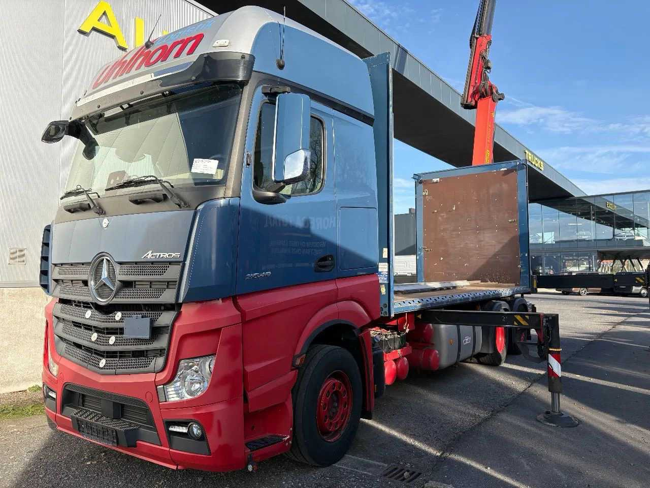 2018 MERCEDES-BENZ ACTROS 2548 TRUCK WITH LOADING CRANE - Kamion: slika 2018 MERCEDES-BENZ ACTROS 2548 TRUCK WITH LOADING CRANE - Kamion 2018 MERCEDES-BENZ ACTROS 2548 TRUCK WITH LOADING CRANE - Kamion: slika 2018 MERCEDES-BENZ ACTROS 2548 TRUCK WITH LOADING CRANE - Kamion