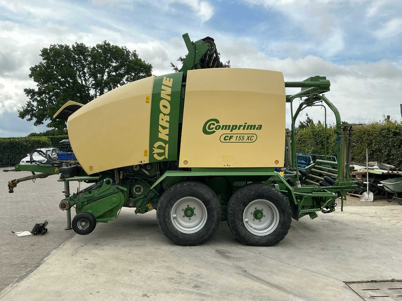 Krone Comprima CF 155 XC - Rolo balirka, Omotač bala: slika Krone Comprima CF 155 XC - Rolo balirka, Omotač bala Krone Comprima CF 155 XC - Rolo balirka, Omotač bala: slika Krone Comprima CF 155 XC - Rolo balirka, Omotač bala