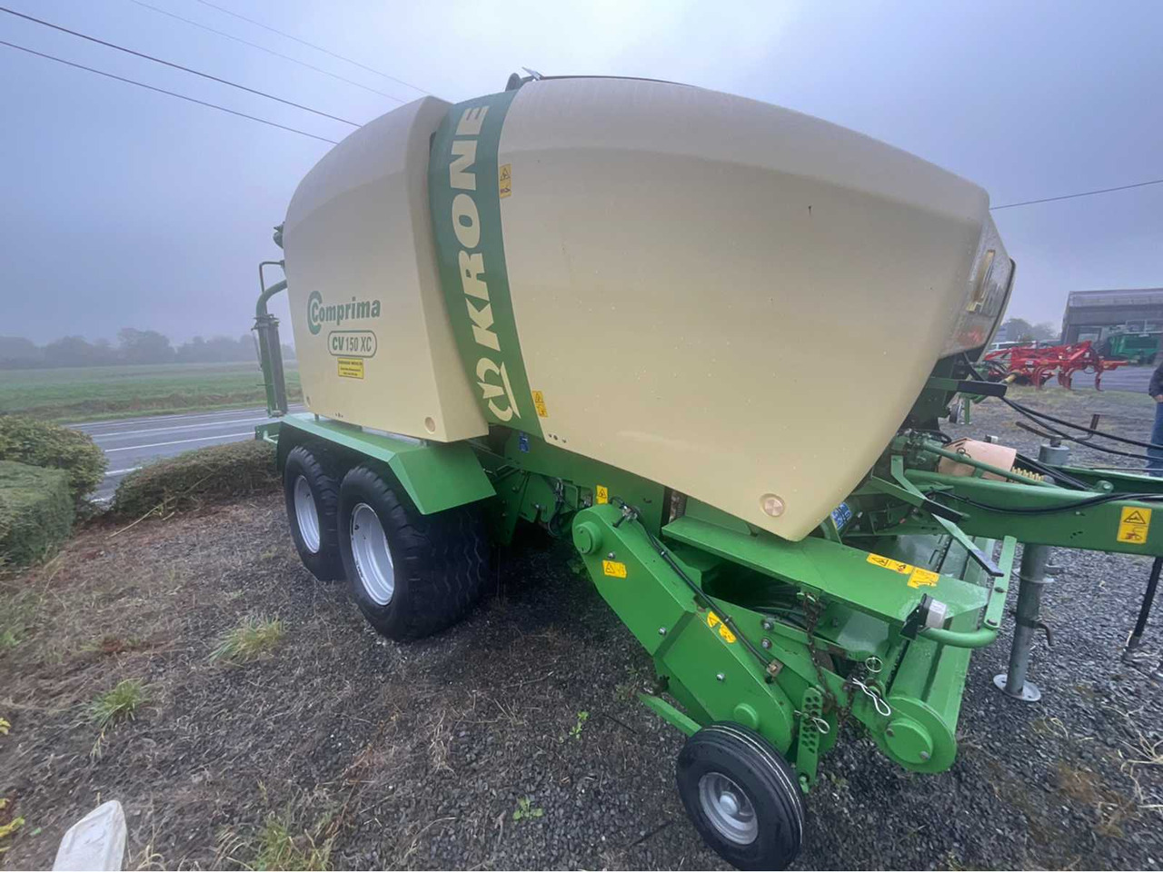 Krone Comprima CV 150 XC - Rolo balirka: slika Krone Comprima CV 150 XC - Rolo balirka Krone Comprima CV 150 XC - Rolo balirka: slika Krone Comprima CV 150 XC - Rolo balirka