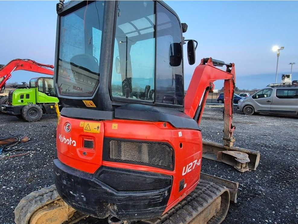 Kubota U27-4 - Mini bager: slika Kubota U27-4 - Mini bager Kubota U27-4 - Mini bager: slika Kubota U27-4 - Mini bager