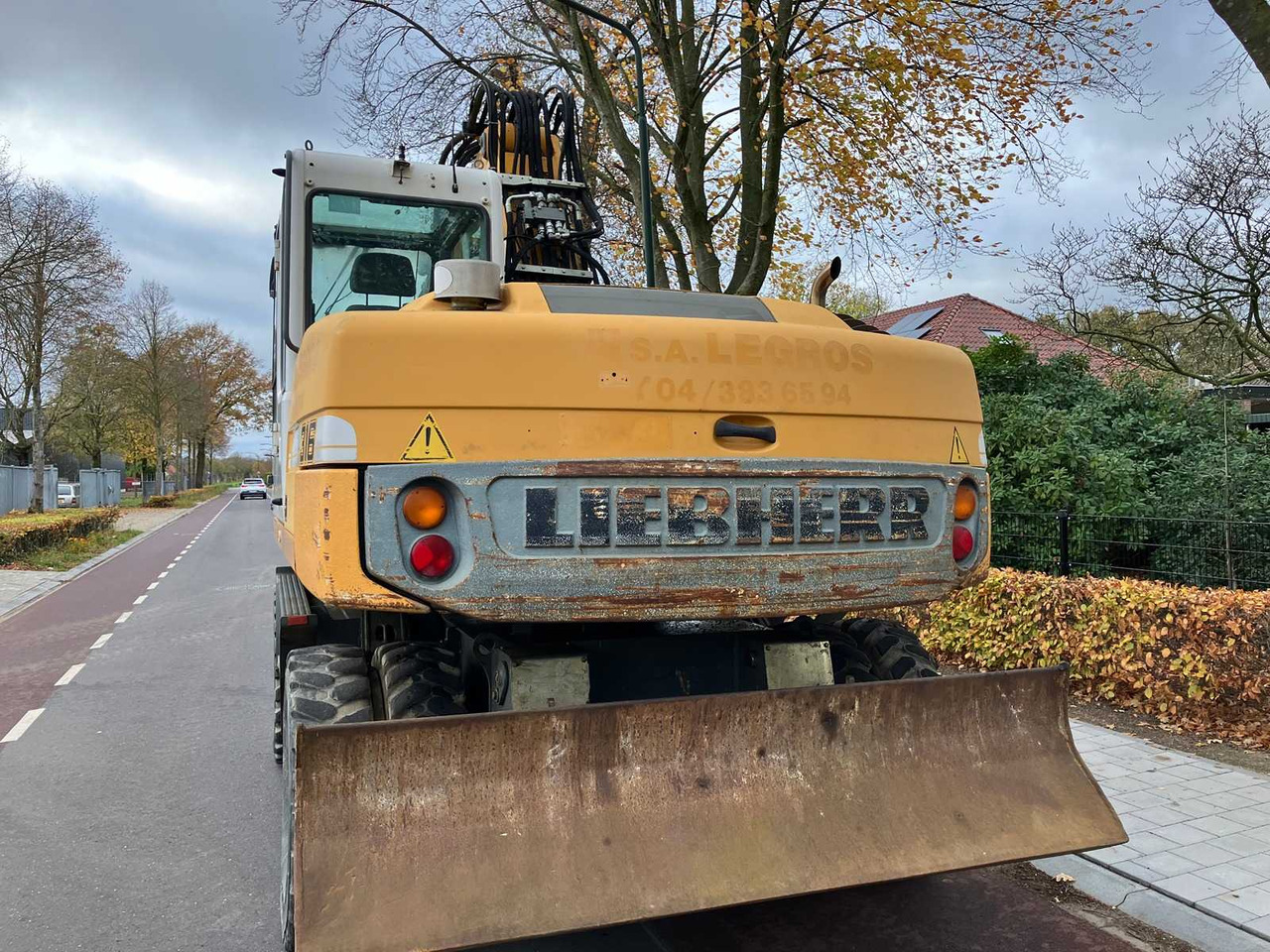LIEBHERR - 2008 - A316 LITRONIC - WHEELED EXCAVATOR - Bager na kotačima: slika LIEBHERR - 2008 - A316 LITRONIC - WHEELED EXCAVATOR - Bager na kotačima LIEBHERR - 2008 - A316 LITRONIC - WHEELED EXCAVATOR - Bager na kotačima: slika LIEBHERR - 2008 - A316 LITRONIC - WHEELED EXCAVATOR - Bager na kotačima