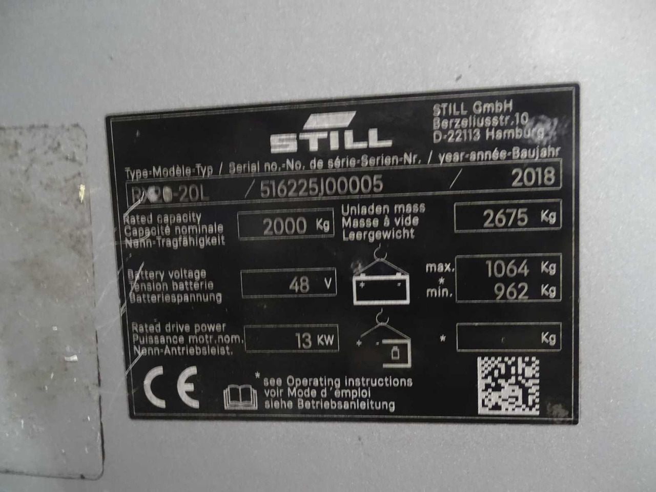 STILL RX20-20L 2018 FORKLIFT - Viličar: slika STILL RX20-20L 2018 FORKLIFT - Viličar STILL RX20-20L 2018 FORKLIFT - Viličar: slika STILL RX20-20L 2018 FORKLIFT - Viličar
