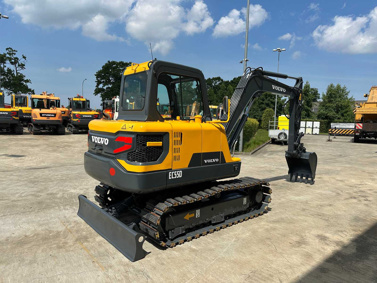 Volvo EC55D - Bager gusjeničar: slika Volvo EC55D - Bager gusjeničar Volvo EC55D - Bager gusjeničar: slika Volvo EC55D - Bager gusjeničar
