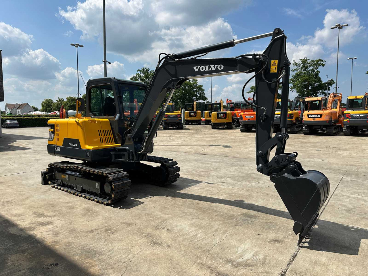 Volvo EC55D - Bager gusjeničar: slika Volvo EC55D - Bager gusjeničar Volvo EC55D - Bager gusjeničar: slika Volvo EC55D - Bager gusjeničar