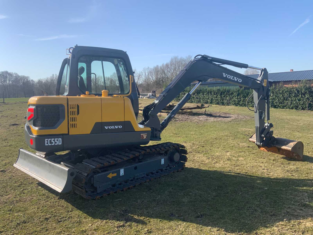 Volvo EC55D - Bager gusjeničar: slika Volvo EC55D - Bager gusjeničar Volvo EC55D - Bager gusjeničar: slika Volvo EC55D - Bager gusjeničar