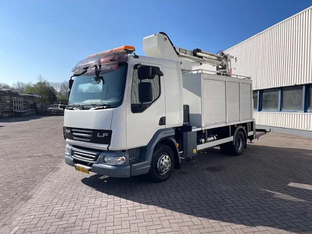 DAF LF 45.160 CUSTERS Hoogwerker 14,5 mtr / Skyworker 14,5mtr - Podizna platforma montirana na kamion: slika DAF LF 45.160 CUSTERS Hoogwerker 14,5 mtr / Skyworker 14,5mtr - Podizna platforma montirana na kamion DAF LF 45.160 CUSTERS Hoogwerker 14,5 mtr / Skyworker 14,5mtr - Podizna platforma montirana na kamion: slika DAF LF 45.160 CUSTERS Hoogwerker 14,5 mtr / Skyworker 14,5mtr - Podizna platforma montirana na kamion