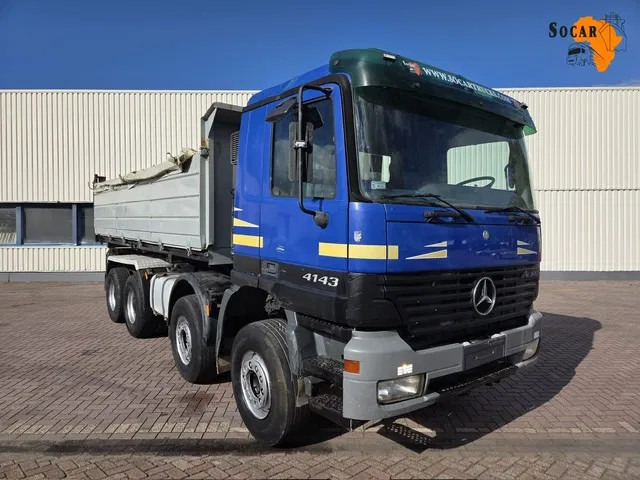 Mercedes-Benz Actros 4143 8X4 TIPPER (THREE PEDALS) - Kiper: slika Mercedes-Benz Actros 4143 8X4 TIPPER (THREE PEDALS) - Kiper Mercedes-Benz Actros 4143 8X4 TIPPER (THREE PEDALS) - Kiper: slika Mercedes-Benz Actros 4143 8X4 TIPPER (THREE PEDALS) - Kiper