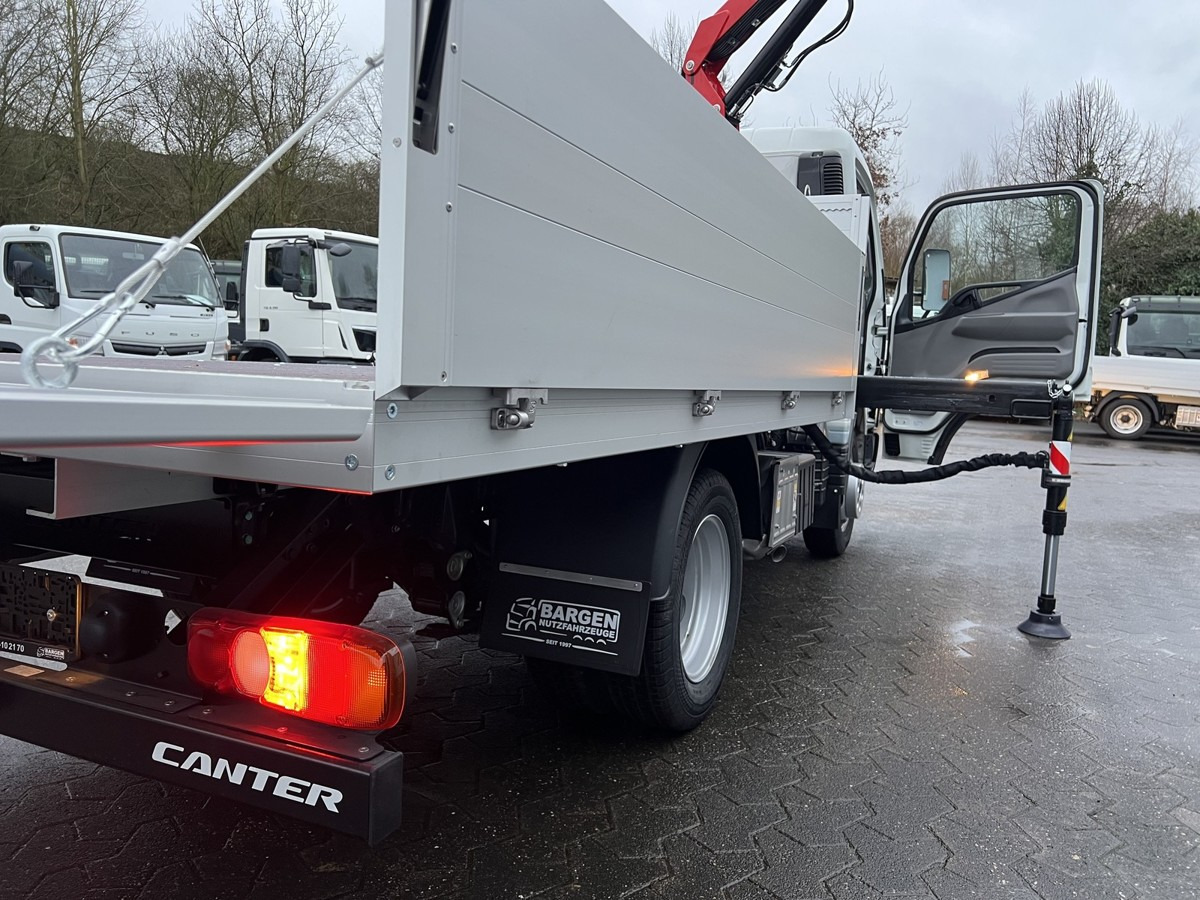 Novi Dostavno vozilo s ravnom platformom FUSO 3S15 Alu Pritsche 2.80m Ladekran Funk!: slika Novi Dostavno vozilo s ravnom platformom FUSO 3S15 Alu Pritsche 2.80m Ladekran Funk!