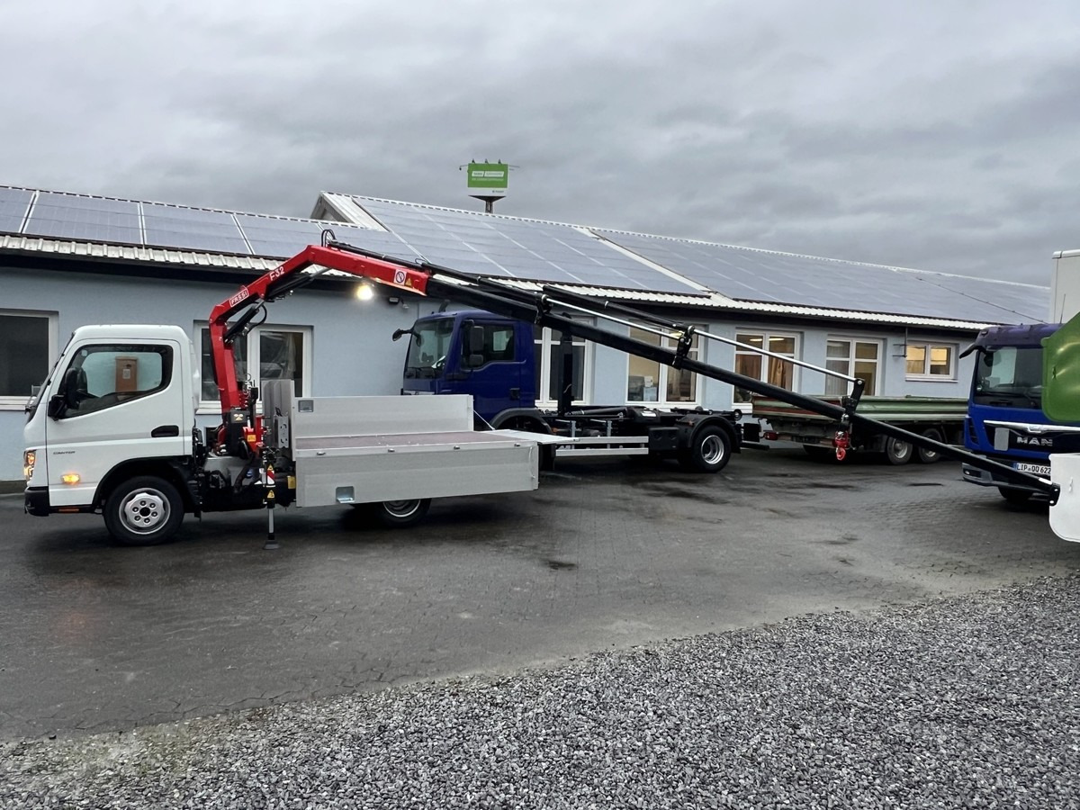 FUSO 3S15 Alu Pritsche 2.80m Ladekran Funk! - Dostavno vozilo s ravnom platformom: slika FUSO 3S15 Alu Pritsche 2.80m Ladekran Funk! - Dostavno vozilo s ravnom platformom FUSO 3S15 Alu Pritsche 2.80m Ladekran Funk! - Dostavno vozilo s ravnom platformom: slika FUSO 3S15 Alu Pritsche 2.80m Ladekran Funk! - Dostavno vozilo s ravnom platformom