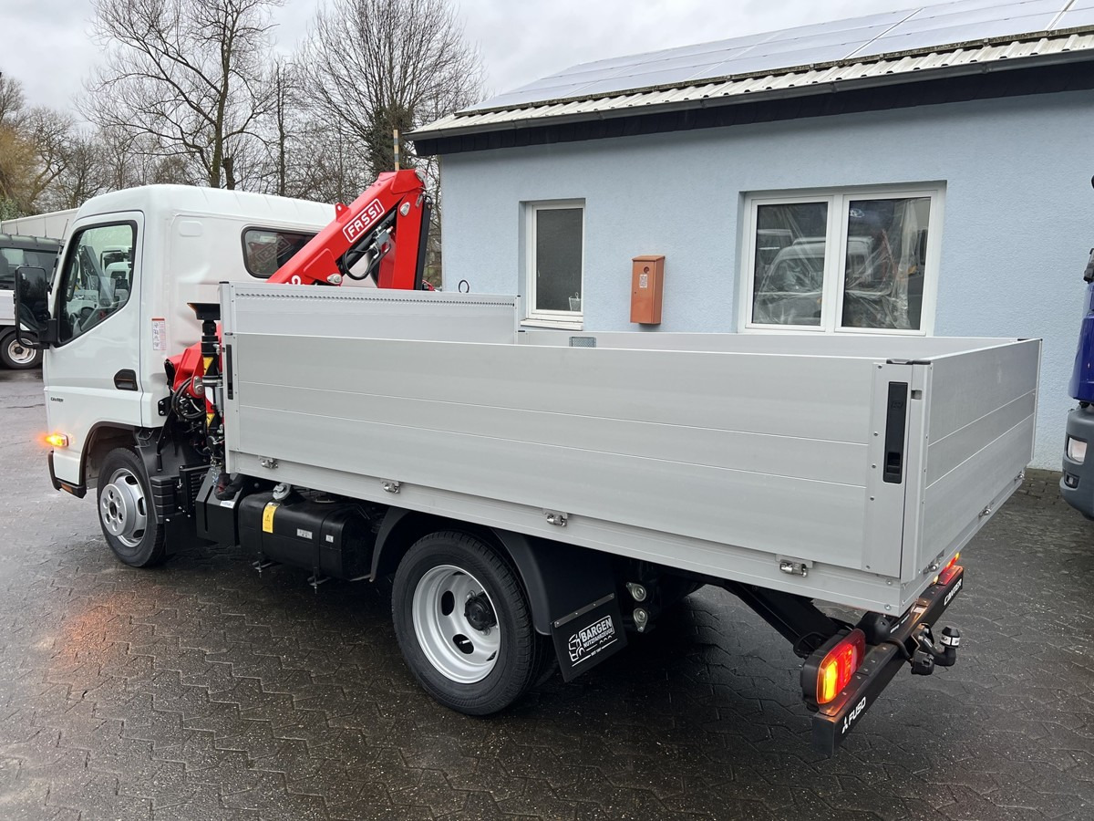 Novi Dostavno vozilo s ravnom platformom FUSO 3S15 Alu Pritsche 2.80m Ladekran Funk!: slika Novi Dostavno vozilo s ravnom platformom FUSO 3S15 Alu Pritsche 2.80m Ladekran Funk!