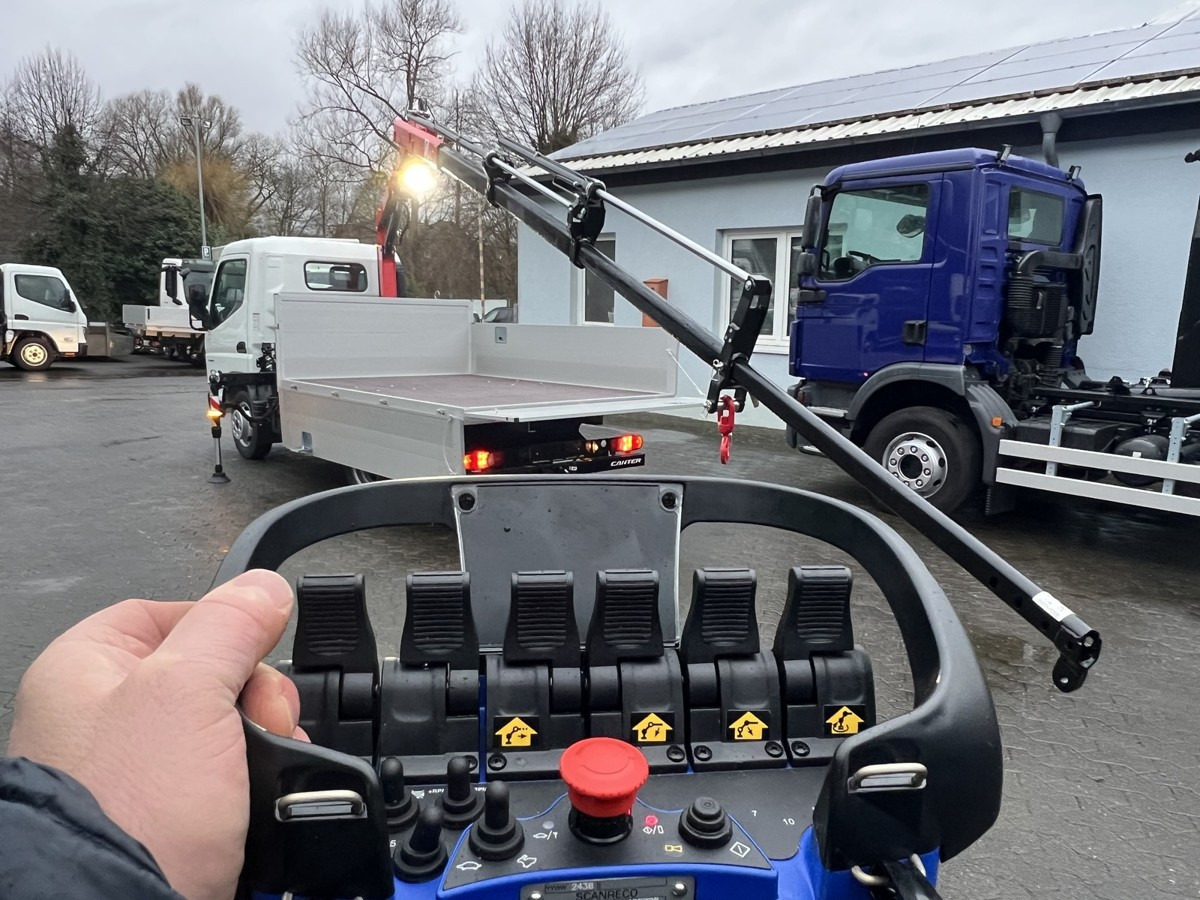 Novi Dostavno vozilo s ravnom platformom FUSO 3S15 Alu Pritsche 2.80m Ladekran Funk!: slika Novi Dostavno vozilo s ravnom platformom FUSO 3S15 Alu Pritsche 2.80m Ladekran Funk!