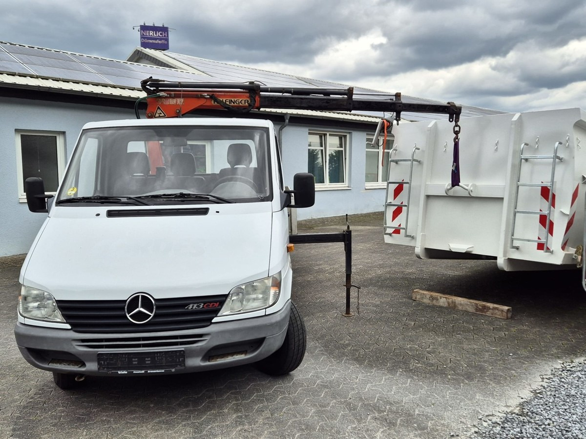 MERCEDES-BENZ Sprinter 413 313 Pritsche Kran Palfinger PC2300 - Dostavno vozilo s ravnom platformom: slika MERCEDES-BENZ Sprinter 413 313 Pritsche Kran Palfinger PC2300 - Dostavno vozilo s ravnom platformom MERCEDES-BENZ Sprinter 413 313 Pritsche Kran Palfinger PC2300 - Dostavno vozilo s ravnom platformom: slika MERCEDES-BENZ Sprinter 413 313 Pritsche Kran Palfinger PC2300 - Dostavno vozilo s ravnom platformom