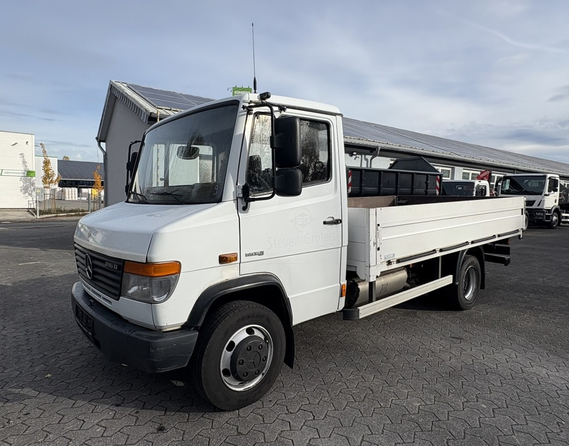 MERCEDES-BENZ Vario 816D Alupritsche 1 Hand - Dostavno vozilo s ravnom platformom: slika MERCEDES-BENZ Vario 816D Alupritsche 1 Hand - Dostavno vozilo s ravnom platformom MERCEDES-BENZ Vario 816D Alupritsche 1 Hand - Dostavno vozilo s ravnom platformom: slika MERCEDES-BENZ Vario 816D Alupritsche 1 Hand - Dostavno vozilo s ravnom platformom