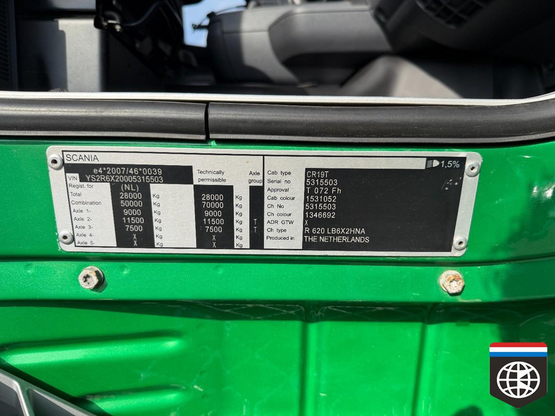 Kamion s kukastom dizalicom Scania R620 25 T HOOKLIFT / HOLLAND TRUCK / HOOK-CRANE HYDRAULIC: slika Kamion s kukastom dizalicom Scania R620 25 T HOOKLIFT / HOLLAND TRUCK / HOOK-CRANE HYDRAULIC Kamion s kukastom dizalicom Scania R620 25 T HOOKLIFT / HOLLAND TRUCK / HOOK-CRANE HYDRAULIC: slika Kamion s kukastom dizalicom Scania R620 25 T HOOKLIFT / HOLLAND TRUCK / HOOK-CRANE HYDRAULIC