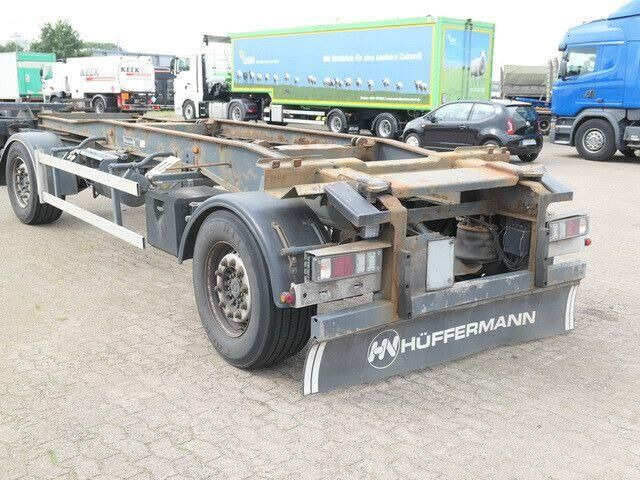 Huffermann HSA 18.70, Container, Schlitten, SAF, Luftfed. - Transporter kontejnera/ Prikolica s izmjenjivim sanducima: slika Huffermann HSA 18.70, Container, Schlitten, SAF, Luftfed. - Transporter kontejnera/ Prikolica s izmjenjivim sanducima Huffermann HSA 18.70, Container, Schlitten, SAF, Luftfed. - Transporter kontejnera/ Prikolica s izmjenjivim sanducima: slika Huffermann HSA 18.70, Container, Schlitten, SAF, Luftfed. - Transporter kontejnera/ Prikolica s izmjenjivim sanducima
