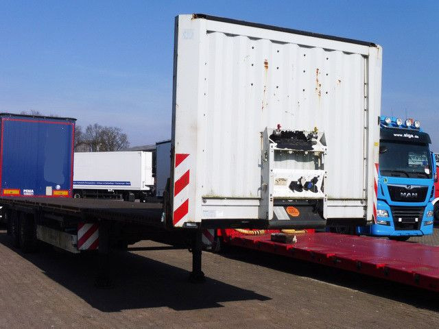 Novi Poluprikolica plato/ Otvoreni sanduk Krone SD, Pritsche, Multi-Lock-Rahmen, Luft-Lift: slika Novi Poluprikolica plato/ Otvoreni sanduk Krone SD, Pritsche, Multi-Lock-Rahmen, Luft-Lift