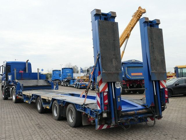 Poluprikolica s niskim utovarivačem Langendorf SATUE 30/31, Radmulden, Hydr. Rampen, Gelenkt: slika Poluprikolica s niskim utovarivačem Langendorf SATUE 30/31, Radmulden, Hydr. Rampen, Gelenkt