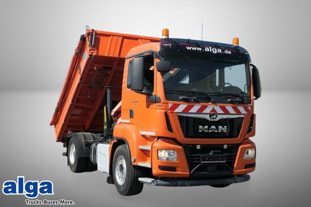 MAN 18.460 TGS/4x2/Meiller/Palfinger 8.501 SLD/AHK - Kiper, Kamion s kranom: slika MAN 18.460 TGS/4x2/Meiller/Palfinger 8.501 SLD/AHK - Kiper, Kamion s kranom MAN 18.460 TGS/4x2/Meiller/Palfinger 8.501 SLD/AHK - Kiper, Kamion s kranom: slika MAN 18.460 TGS/4x2/Meiller/Palfinger 8.501 SLD/AHK - Kiper, Kamion s kranom