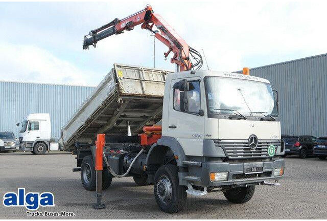 Mercedes-Benz 1828 Atego 4x4, Atlas AK 105.1, Funk, Hydr., AHK - Kiper: slika Mercedes-Benz 1828 Atego 4x4, Atlas AK 105.1, Funk, Hydr., AHK - Kiper Mercedes-Benz 1828 Atego 4x4, Atlas AK 105.1, Funk, Hydr., AHK - Kiper: slika Mercedes-Benz 1828 Atego 4x4, Atlas AK 105.1, Funk, Hydr., AHK - Kiper