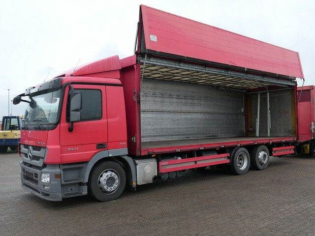 Mercedes-Benz 2541 L NR Actros 6x2, Schwenkwand, Klima, Lift - Kamion sandučar: slika Mercedes-Benz 2541 L NR Actros 6x2, Schwenkwand, Klima, Lift - Kamion sandučar Mercedes-Benz 2541 L NR Actros 6x2, Schwenkwand, Klima, Lift - Kamion sandučar: slika Mercedes-Benz 2541 L NR Actros 6x2, Schwenkwand, Klima, Lift - Kamion sandučar