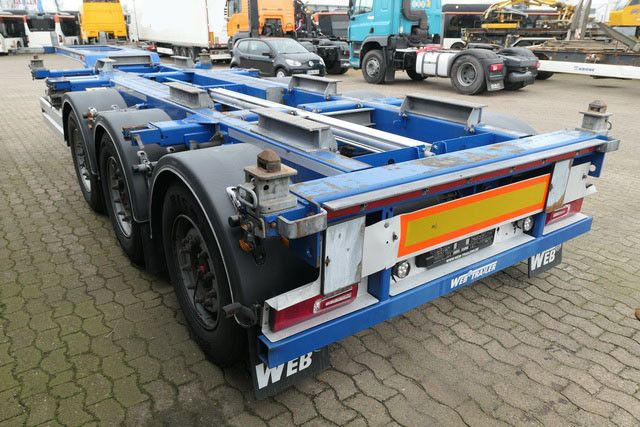 Web-Trailer LPRS24, 20/30/40 & 45 Fuß Container, Luft-Lift - Transporter kontejnera/ Poluprikolica s izmjenjivim sanducima: slika Web-Trailer LPRS24, 20/30/40 & 45 Fuß Container, Luft-Lift - Transporter kontejnera/ Poluprikolica s izmjenjivim sanducima Web-Trailer LPRS24, 20/30/40 & 45 Fuß Container, Luft-Lift - Transporter kontejnera/ Poluprikolica s izmjenjivim sanducima: slika Web-Trailer LPRS24, 20/30/40 & 45 Fuß Container, Luft-Lift - Transporter kontejnera/ Poluprikolica s izmjenjivim sanducima