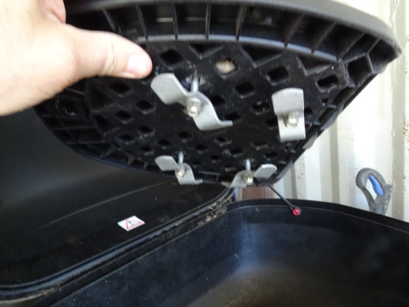 Motocikl Coffre moto avec attaches KAPPA K35: slika Motocikl Coffre moto avec attaches KAPPA K35