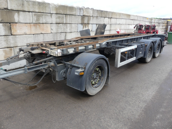 Transporter kontejnera/ Prikolica s izmjenjivim sanducima REF:WS-SH-57 - Remorque porte container GS Meppel ALC-2700N: slika Transporter kontejnera/ Prikolica s izmjenjivim sanducima REF:WS-SH-57 - Remorque porte container GS Meppel ALC-2700N