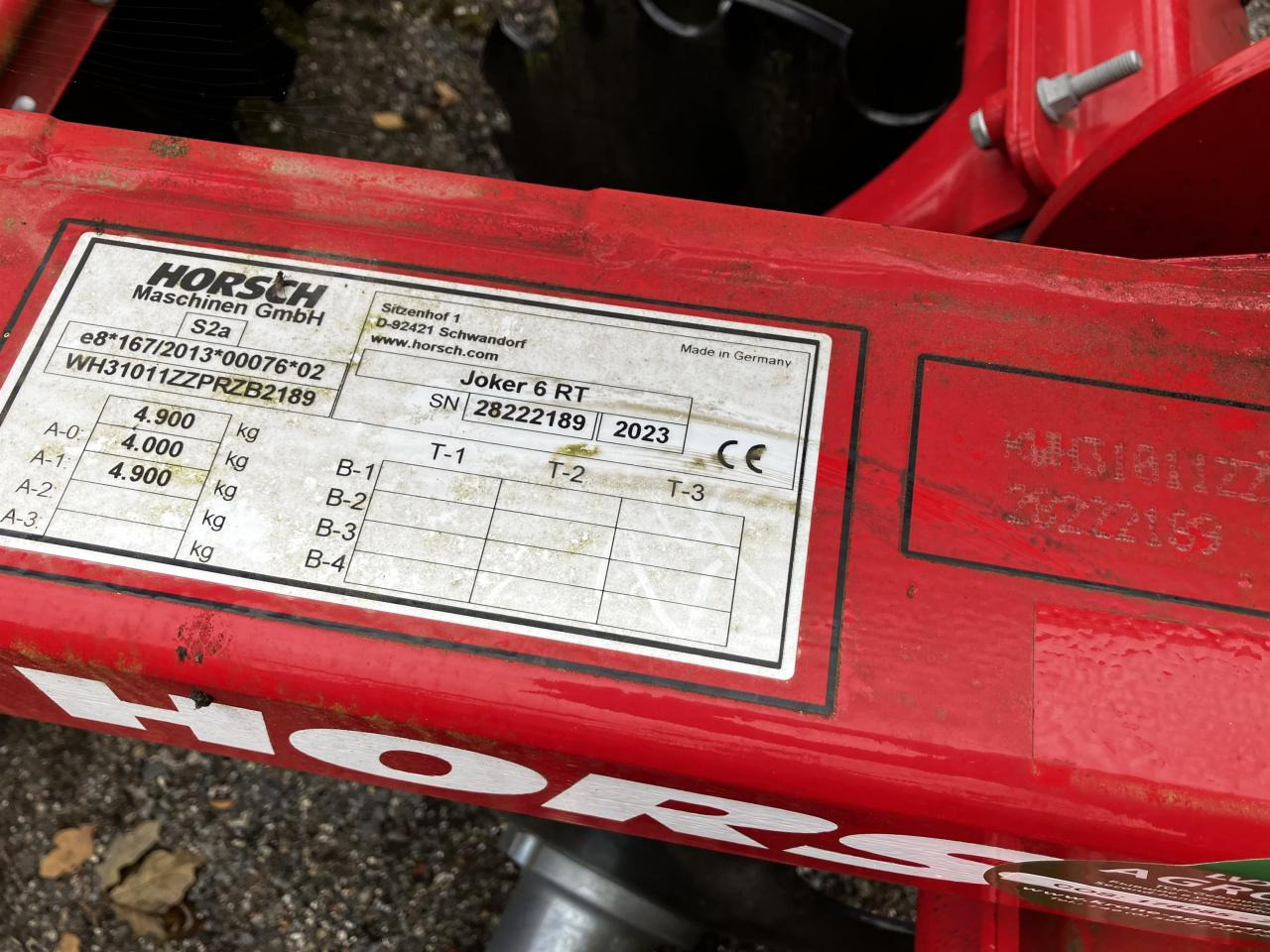 Tanjurača Horsch Joker 6 RT: slika Tanjurača Horsch Joker 6 RT