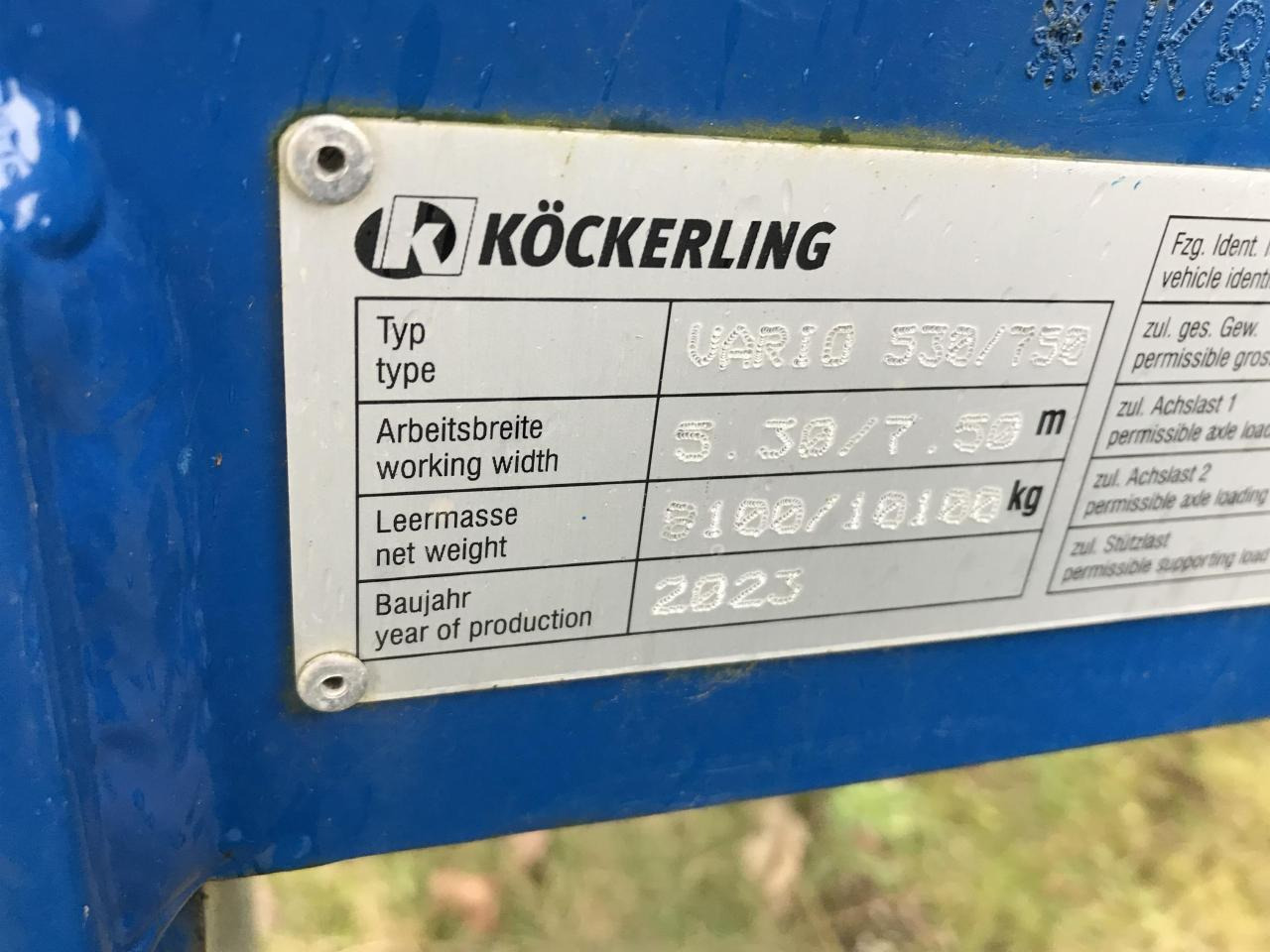 Köckerling Vario 530/750 - Kultivator: slika Köckerling Vario 530/750 - Kultivator Köckerling Vario 530/750 - Kultivator: slika Köckerling Vario 530/750 - Kultivator