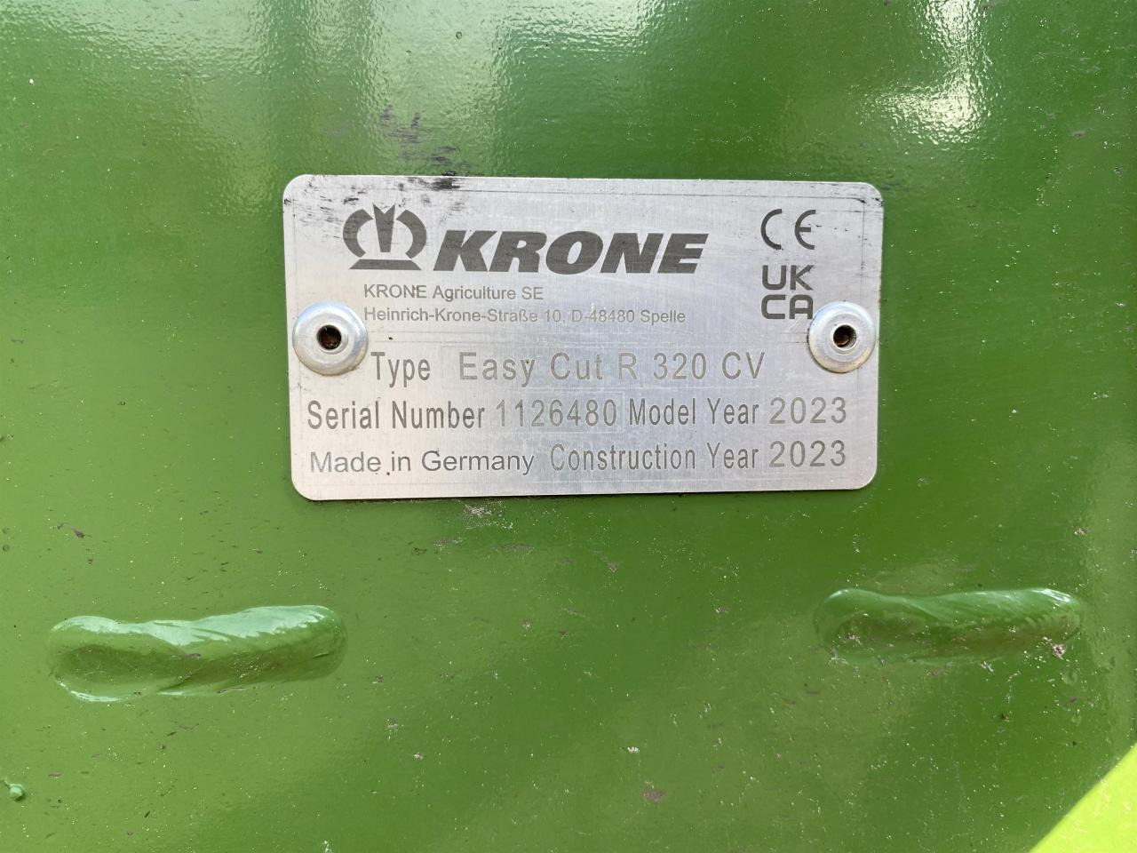 Krone EC R 320 CV - Kosilica: slika Krone EC R 320 CV - Kosilica Krone EC R 320 CV - Kosilica: slika Krone EC R 320 CV - Kosilica