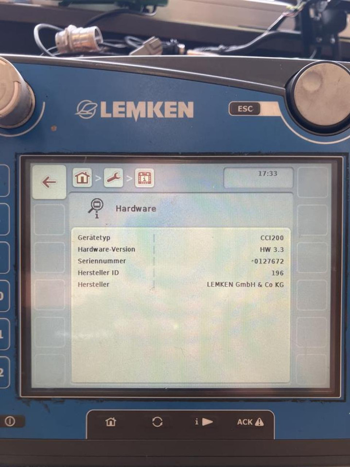 Lemken CCI200 - Sustav navigacije za Poljoprivredni strojevi: slika Lemken CCI200 - Sustav navigacije za Poljoprivredni strojevi Lemken CCI200 - Sustav navigacije za Poljoprivredni strojevi: slika Lemken CCI200 - Sustav navigacije za Poljoprivredni strojevi