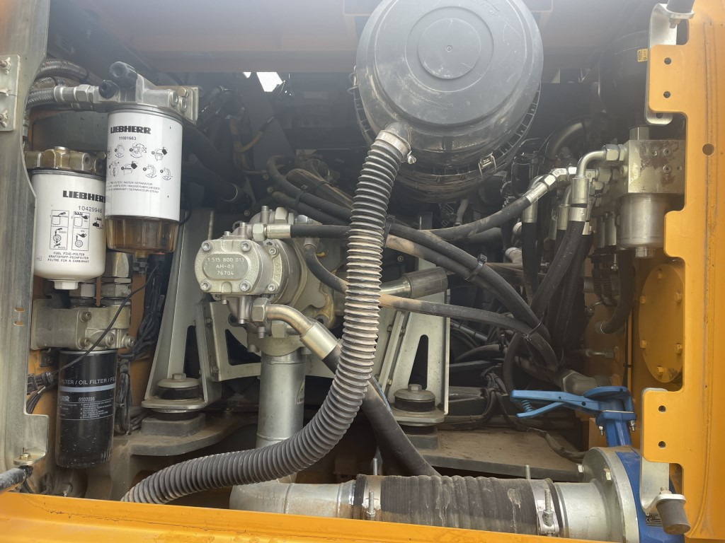 Bager na kotačima LIEBHERR A 918, Likufix SW 48: slika Bager na kotačima LIEBHERR A 918, Likufix SW 48