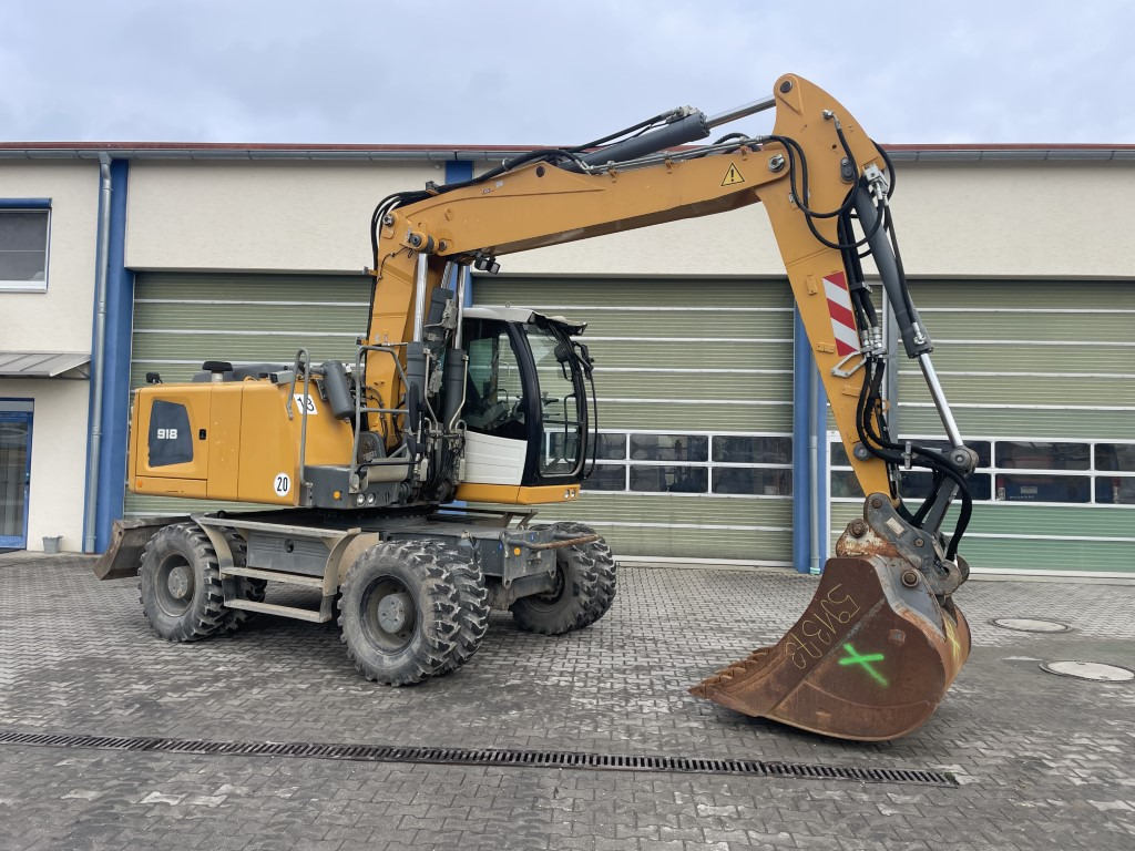 Bager na kotačima LIEBHERR A 918, Likufix SW 48: slika Bager na kotačima LIEBHERR A 918, Likufix SW 48