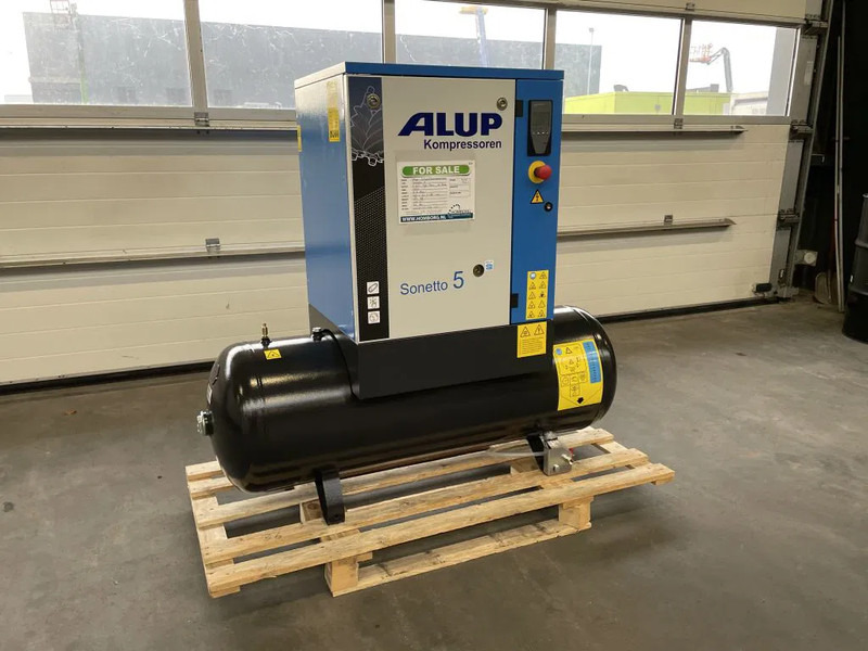 Alup Sonetto 5 - 200 Elektrische Schroefcompressor 4 kW 470 L/Min 10 Bar op ketel - Zračni kompresor: slika Alup Sonetto 5 - 200 Elektrische Schroefcompressor 4 kW 470 L/Min 10 Bar op ketel - Zračni kompresor Alup Sonetto 5 - 200 Elektrische Schroefcompressor 4 kW 470 L/Min 10 Bar op ketel - Zračni kompresor: slika Alup Sonetto 5 - 200 Elektrische Schroefcompressor 4 kW 470 L/Min 10 Bar op ketel - Zračni kompresor