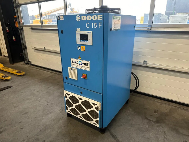 Boge C15F - 15 KW frequentiegeregelde schroefcompressor - Zračni kompresor: slika Boge C15F - 15 KW frequentiegeregelde schroefcompressor - Zračni kompresor Boge C15F - 15 KW frequentiegeregelde schroefcompressor - Zračni kompresor: slika Boge C15F - 15 KW frequentiegeregelde schroefcompressor - Zračni kompresor