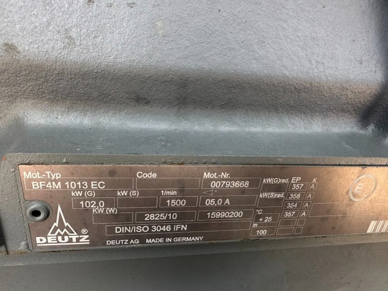 Deutz BF4M 1013 EC Mecc Alte Spa 105 kVA noodstroom generatorset met ATS Automatische Netovername - Generatorski set: slika Deutz BF4M 1013 EC Mecc Alte Spa 105 kVA noodstroom generatorset met ATS Automatische Netovername - Generatorski set Deutz BF4M 1013 EC Mecc Alte Spa 105 kVA noodstroom generatorset met ATS Automatische Netovername - Generatorski set: slika Deutz BF4M 1013 EC Mecc Alte Spa 105 kVA noodstroom generatorset met ATS Automatische Netovername - Generatorski set