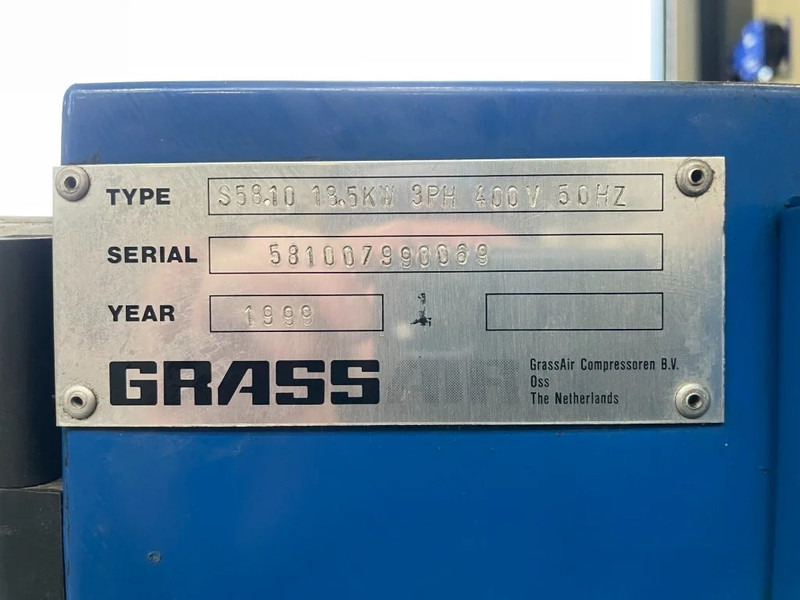 Grassair S58.10 Elektrische Schroefcompressor 18.5 kW 2500 L / min 10 Bar - Zračni kompresor: slika Grassair S58.10 Elektrische Schroefcompressor 18.5 kW 2500 L / min 10 Bar - Zračni kompresor Grassair S58.10 Elektrische Schroefcompressor 18.5 kW 2500 L / min 10 Bar - Zračni kompresor: slika Grassair S58.10 Elektrische Schroefcompressor 18.5 kW 2500 L / min 10 Bar - Zračni kompresor