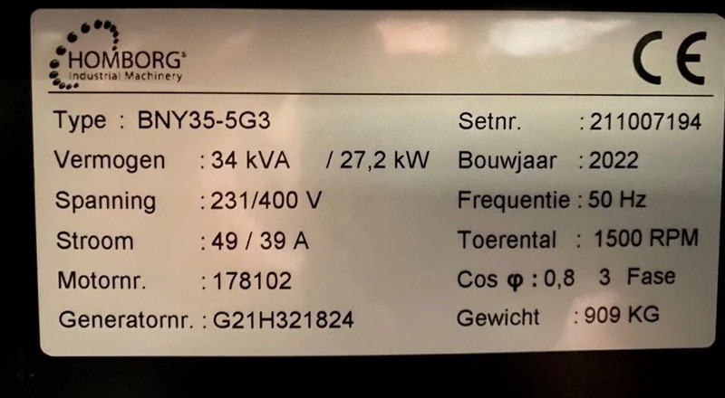 Himoinsa Yanmar Stamford 35 kVA Supersilent Generatorset Nieuw ! - Generatorski set: slika Himoinsa Yanmar Stamford 35 kVA Supersilent Generatorset Nieuw ! - Generatorski set Himoinsa Yanmar Stamford 35 kVA Supersilent Generatorset Nieuw ! - Generatorski set: slika Himoinsa Yanmar Stamford 35 kVA Supersilent Generatorset Nieuw ! - Generatorski set