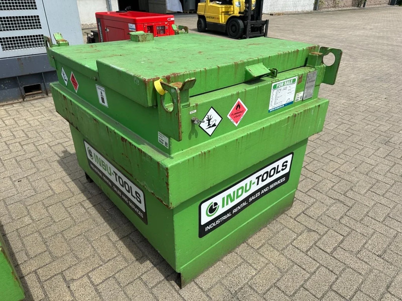 Cisterna za skladištenje Kiwa IBC Steenbergen 750 liter Dieseltank met handpomp: slika Cisterna za skladištenje Kiwa IBC Steenbergen 750 liter Dieseltank met handpomp