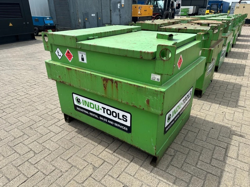 Cisterna za skladištenje Kiwa IBC Steenbergen 750 liter Dieseltank met handpomp: slika Cisterna za skladištenje Kiwa IBC Steenbergen 750 liter Dieseltank met handpomp