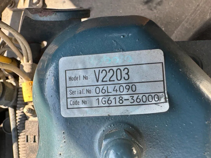 Zračni kompresor Kubota V2203 Sullair K65 Mobiele Diesel Compressor 3.7 m3 / min 30 kW 7 Bar: slika Zračni kompresor Kubota V2203 Sullair K65 Mobiele Diesel Compressor 3.7 m3 / min 30 kW 7 Bar