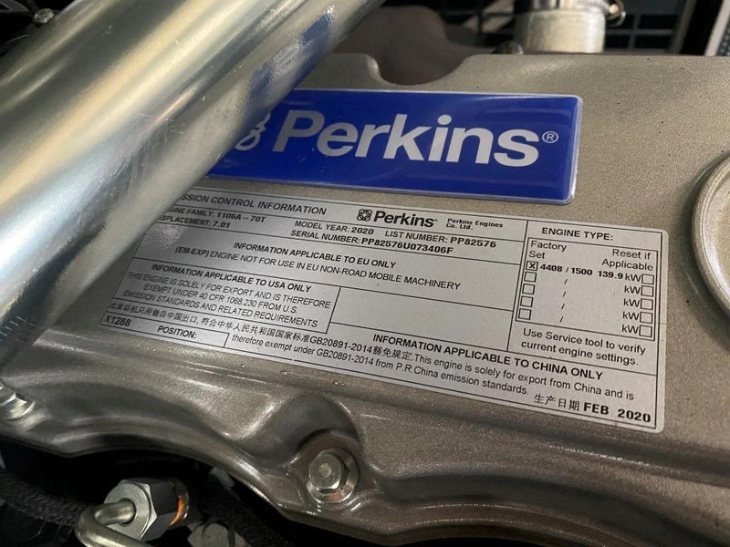 Perkins 1106A-70TG1 Stamford 150 kVA Silent generatorset New ! - Generatorski set: slika Perkins 1106A-70TG1 Stamford 150 kVA Silent generatorset New ! - Generatorski set Perkins 1106A-70TG1 Stamford 150 kVA Silent generatorset New ! - Generatorski set: slika Perkins 1106A-70TG1 Stamford 150 kVA Silent generatorset New ! - Generatorski set