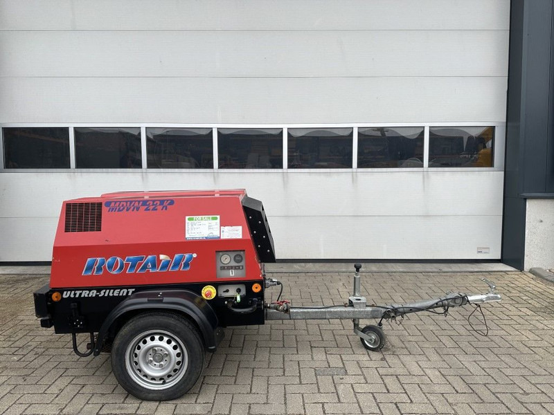 Rotair MDVN 22 K Kubota 2000 L / min 6.5 Bar Mobiele Diesel Compressor as New ! - Zračni kompresor: slika Rotair MDVN 22 K Kubota 2000 L / min 6.5 Bar Mobiele Diesel Compressor as New ! - Zračni kompresor Rotair MDVN 22 K Kubota 2000 L / min 6.5 Bar Mobiele Diesel Compressor as New ! - Zračni kompresor: slika Rotair MDVN 22 K Kubota 2000 L / min 6.5 Bar Mobiele Diesel Compressor as New ! - Zračni kompresor