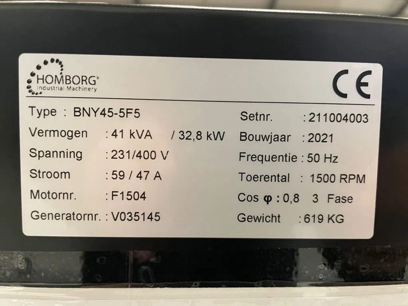 Yanmar 4TNV98CT-IHR Himoinsa HYW 45 Stage 5 45 kVA generatorset New ! - Generatorski set: slika Yanmar 4TNV98CT-IHR Himoinsa HYW 45 Stage 5 45 kVA generatorset New ! - Generatorski set Yanmar 4TNV98CT-IHR Himoinsa HYW 45 Stage 5 45 kVA generatorset New ! - Generatorski set: slika Yanmar 4TNV98CT-IHR Himoinsa HYW 45 Stage 5 45 kVA generatorset New ! - Generatorski set